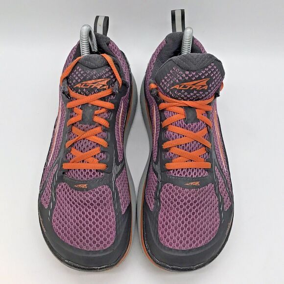 Altra Paradigm 3 Zero Drop Women's 9.5 Running Shoe Orange Purple Gray Sneakers - Picture 5 of 14